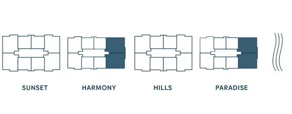 planta Triple Suites